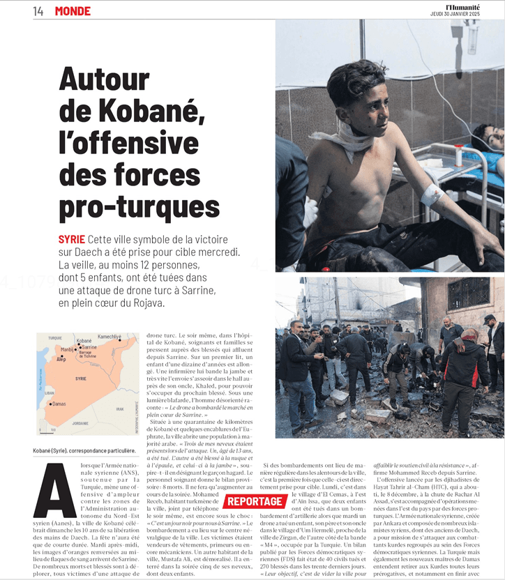 L'Humanité - janvier 2025