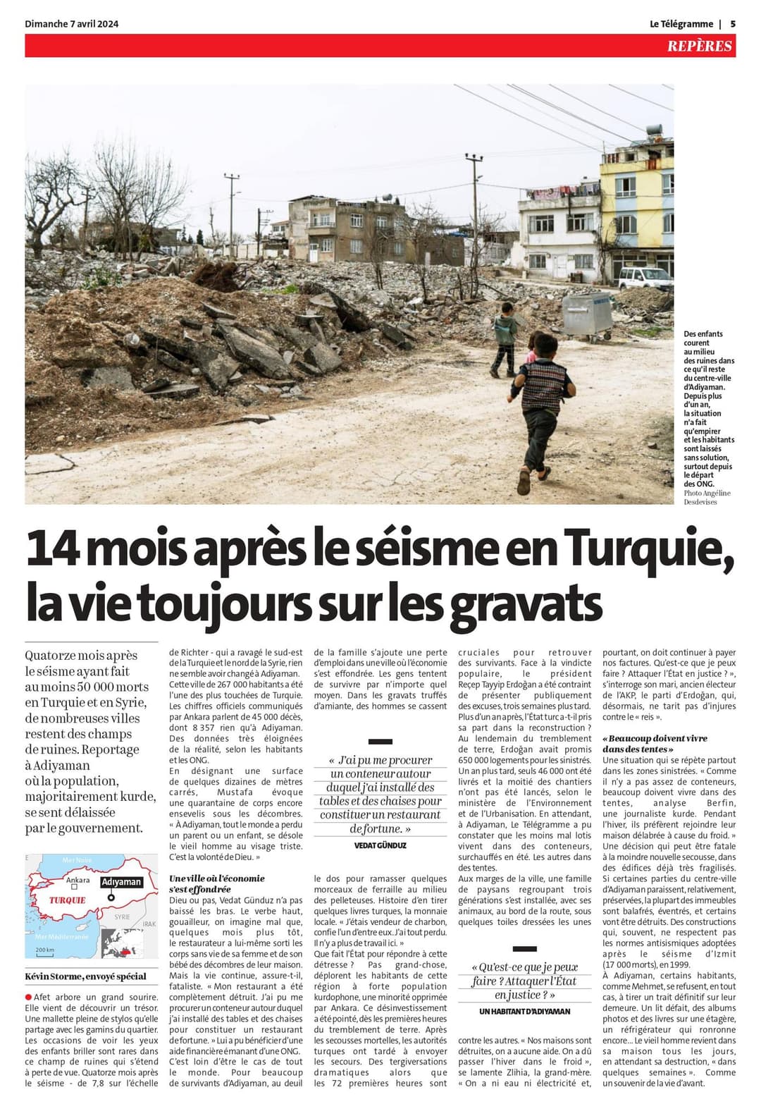 Le Télégramme - mars 2024
