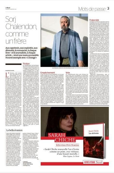 Le Monde - septembre 2023