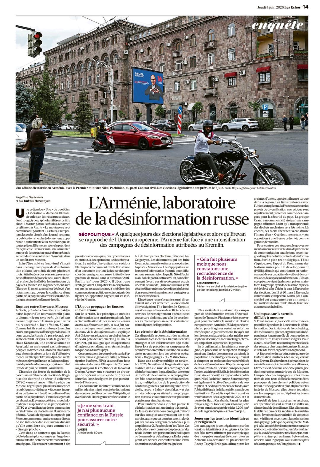 Les Echos - juin 2026