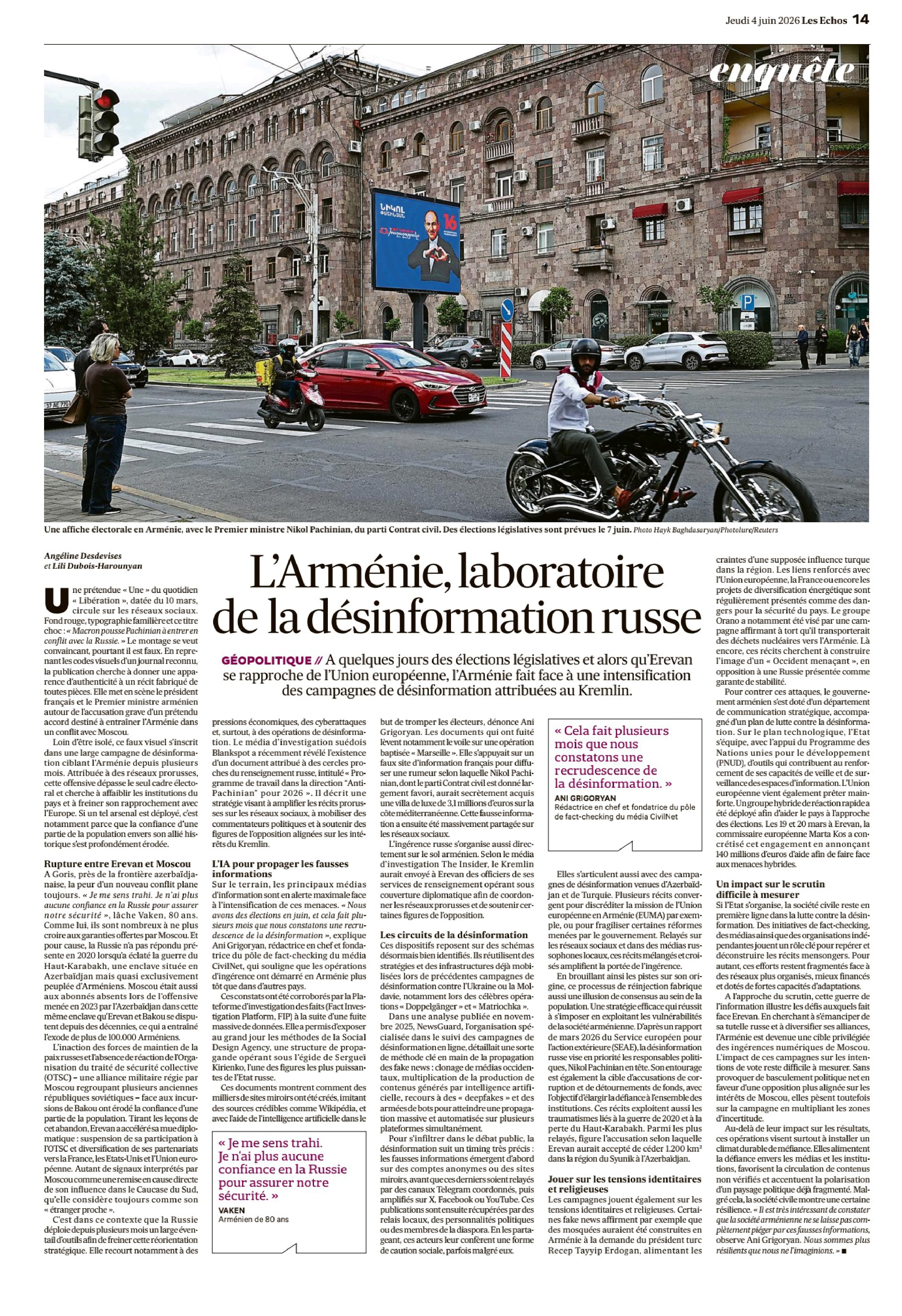 Les Echos - juin 2026
