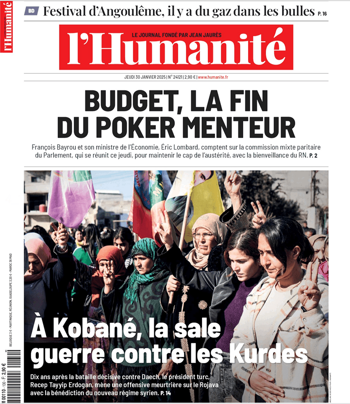 L'Humanité - janvier 2025